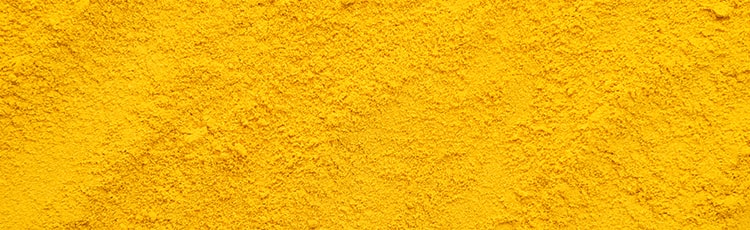 yellow turmeric powder